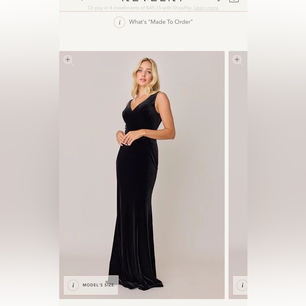 Revelry Dakota Velvet Dress